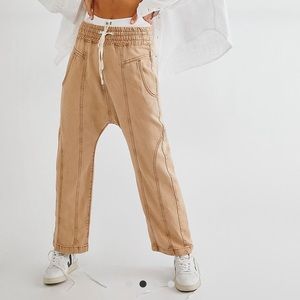 Free People: Arcadia denim Harlem pants